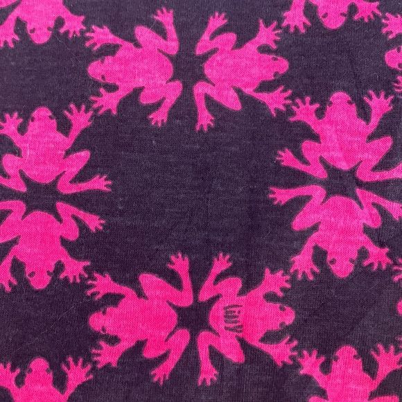 lilly pulitzer get happy frog theme dress Pima cotton pink and purple XS - Picture 4 of 9